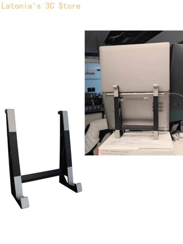 Laptop Stand Bamboo - حامل كمبيوتر لأجهزة الكمبيوتر المحمولة يوفر