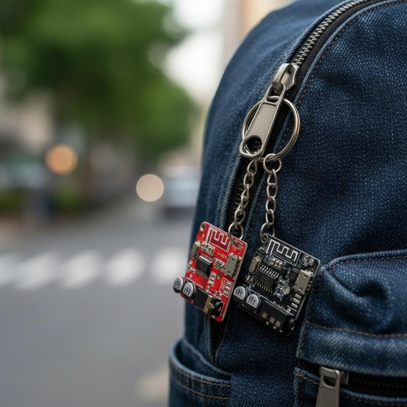Tech Keychain Accessories - سلسلة مفاتيح على شكل لوحة دوائر