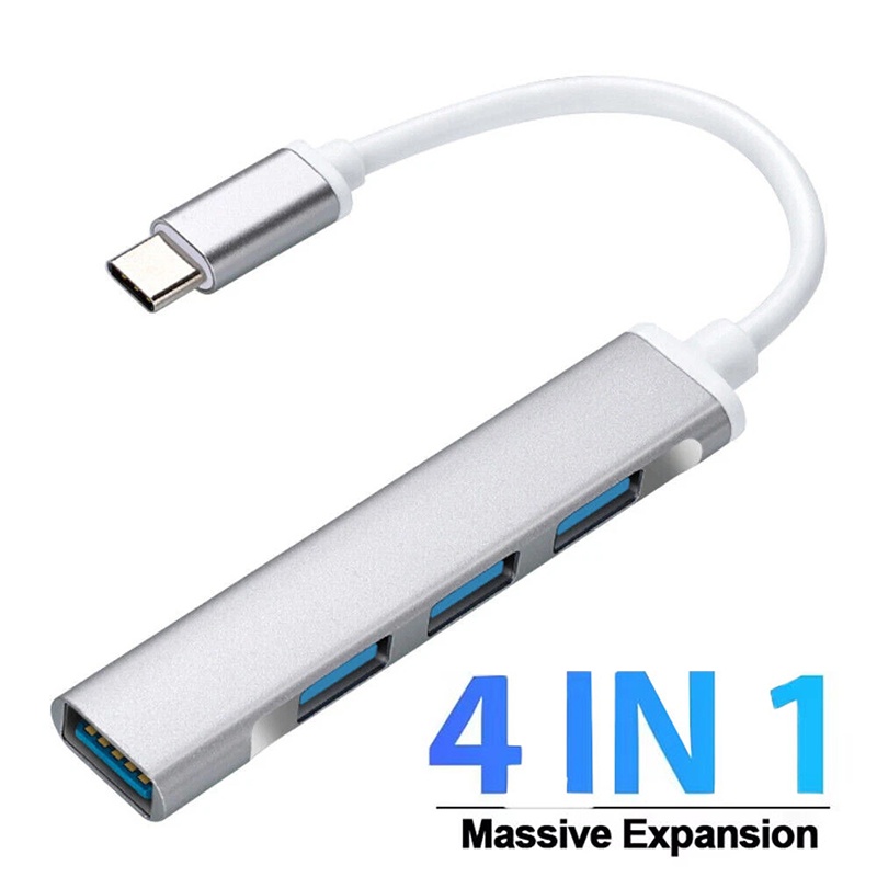 Tech Accessories Pc - موزع موصل Type-C متعدد الوظائف 4