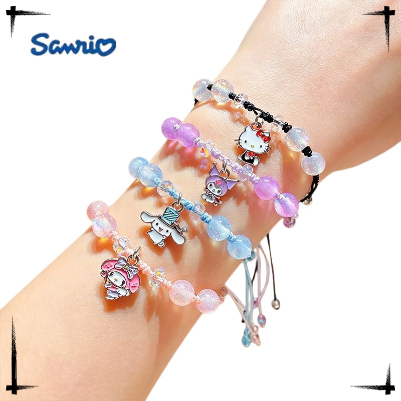 Kawaii Tech Accessories - إكسسوارات سانريو الأصلية: سوار يدوي منسوج