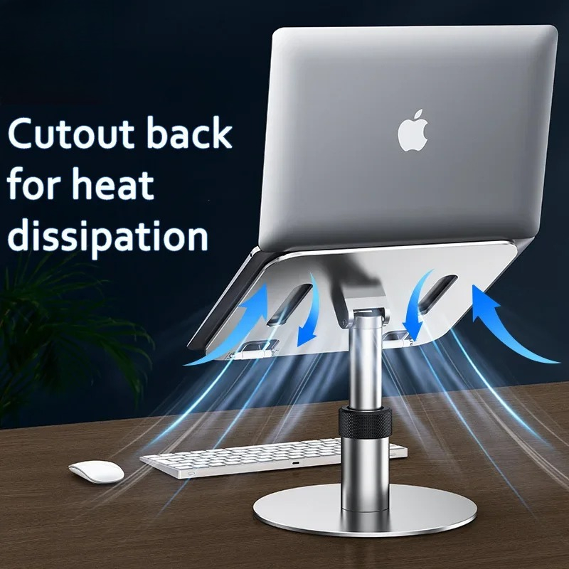 حامل كمبيوتر محمول معدني من Oa - مراجعة Laptop Stand Bamboo وسعره