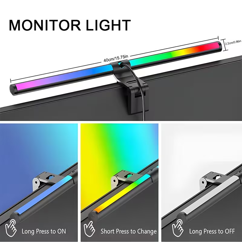 شريط إضاءة لشاشة الكمبيوتر يعم - مراجعة Monitor Light Bar وسعره