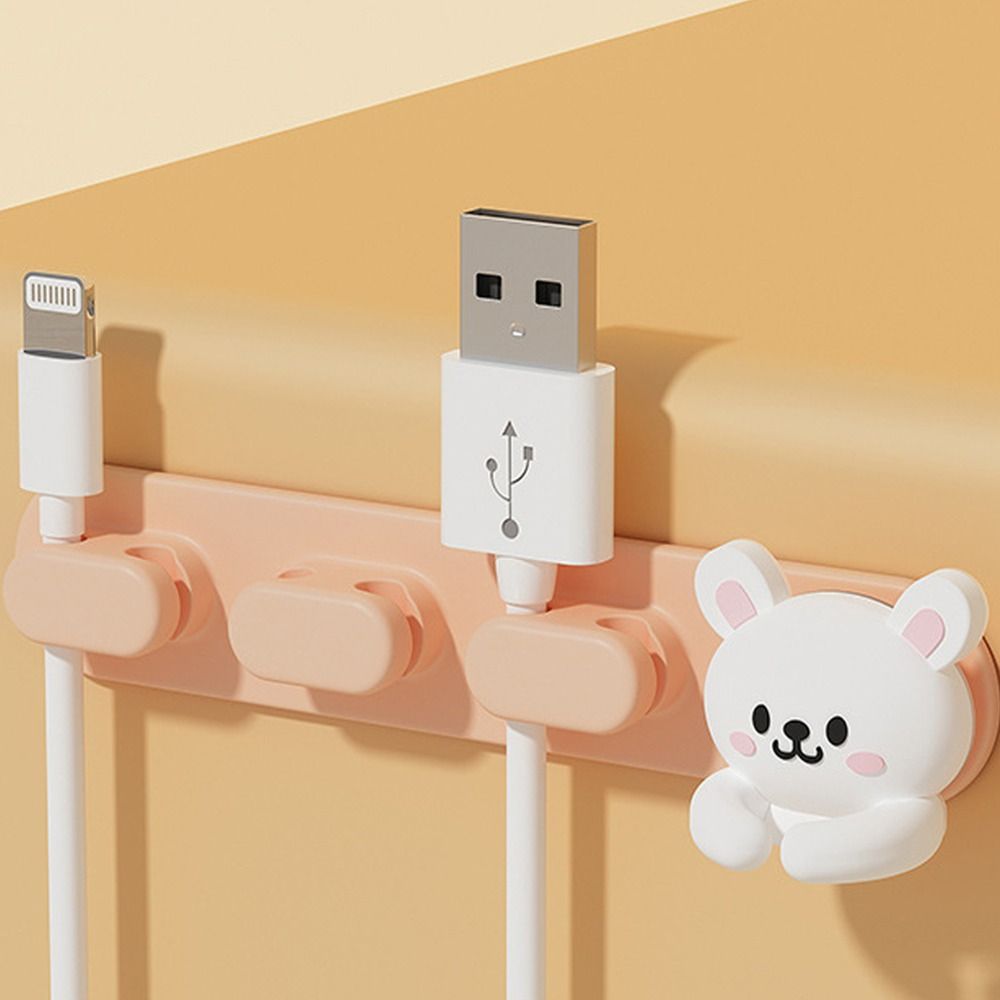 مشبك كابلات لاصق ذاتي قوي بتصم - مراجعة Desk Cable Clip وسعره