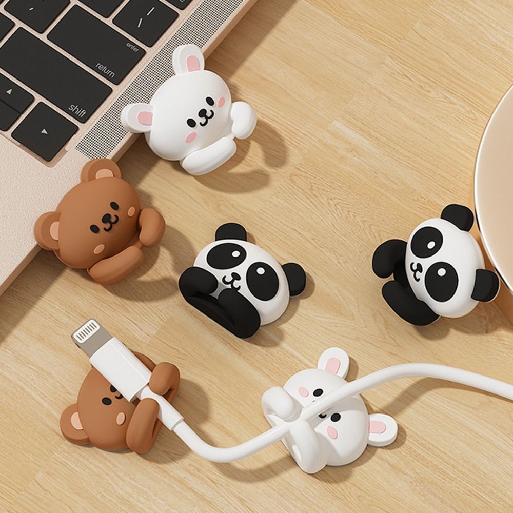 مشبك كابلات لاصق ذاتي قوي بتصم - مراجعة Desk Cable Clip وسعره
