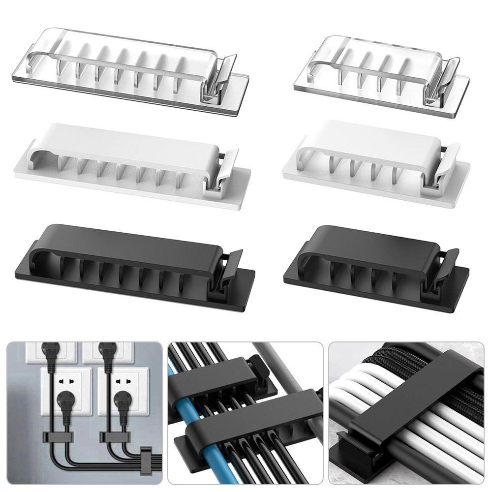منظم الكابلات مقاطع كابلات ذات - مراجعة Desk Cable Clip وسعره