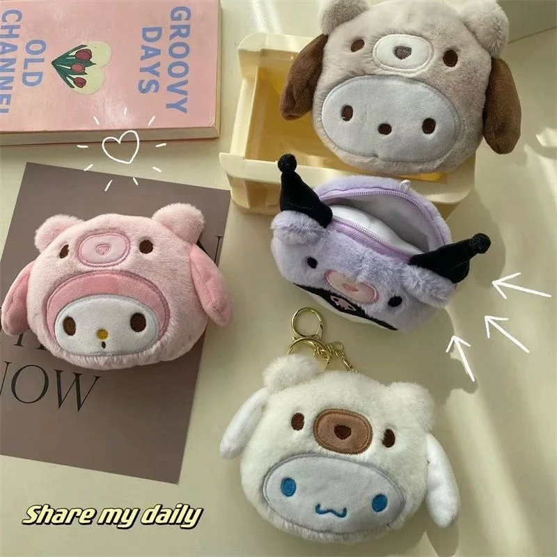 محفظة سانريو كورومي المخملية م - مراجعة Kawaii Tech Accessories وسعره
