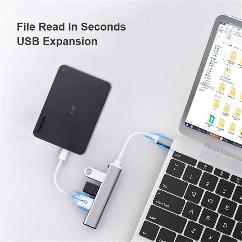 موزع موصل Type-C متعدد الوظائف - مراجعة Tech Accessories Pc وسعره