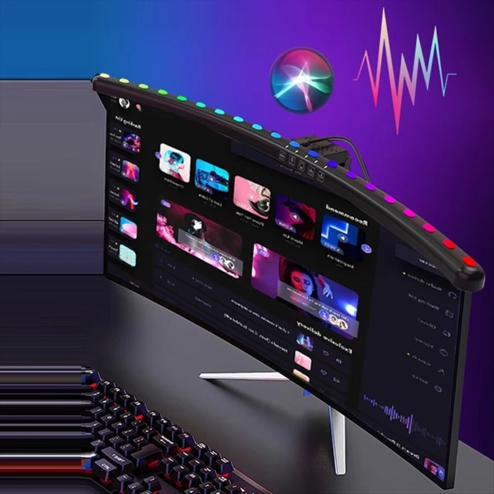 شريط إضاءة RGB لضبط الأجواء مع - مراجعة Monitor Light Bar وسعره
