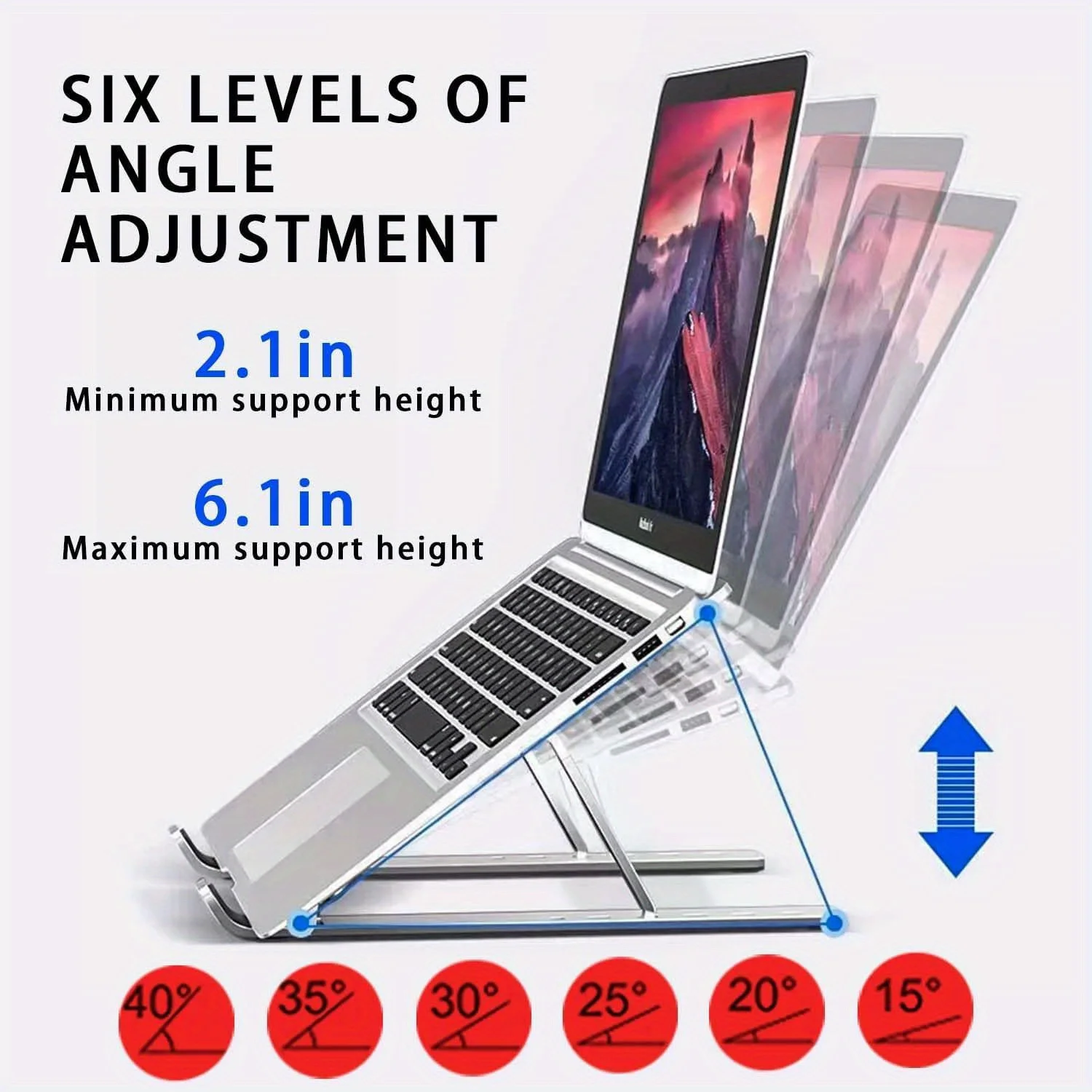 حامل كمبيوتر محمول من الألومني - مراجعة Laptop Stand Bamboo وسعره