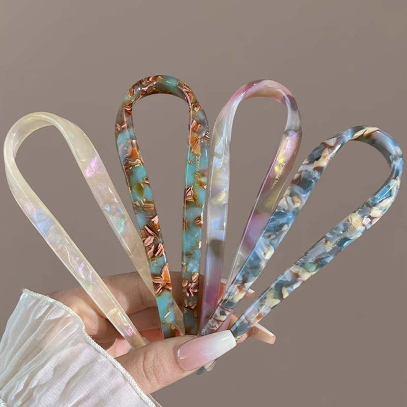 دبابيس شعر على شكل حرف U، مشاب - مراجعة Tech Accessories Women وسعره