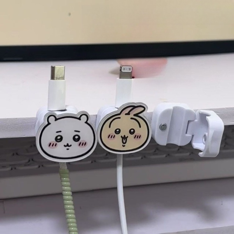 منظم كابلات مغناطيسي على شكل ش - مراجعة Desk Cable Clip وسعره