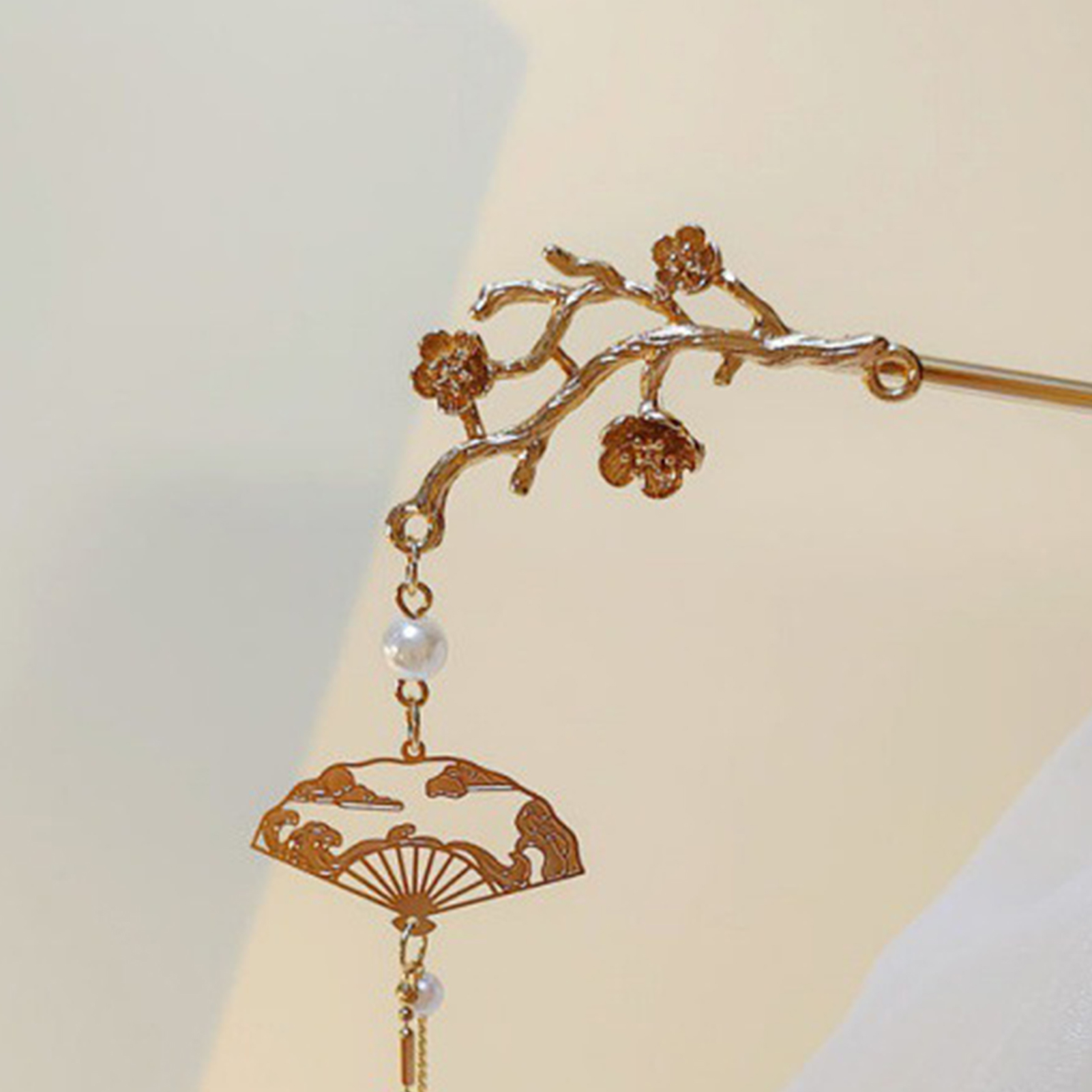 الرجعية زهرة شرابة دبوس الشعر  - مراجعة Tech Accessories Women وسعره