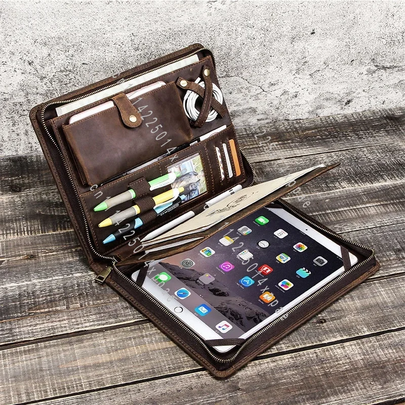 حقيبة تخزين جلدية للأجهزة اللو - مراجعة Tech Accessories For A Tablet وسعره