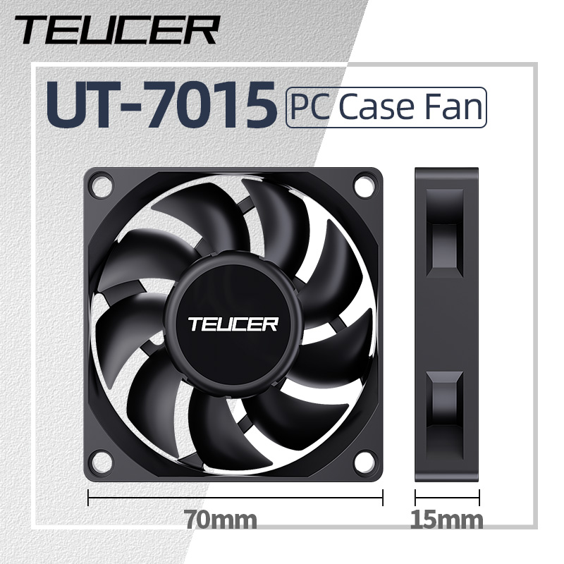 Teucer UT-7015 7 سنتيمتر Chass - مراجعة Tech Accessories Pc وسعره
