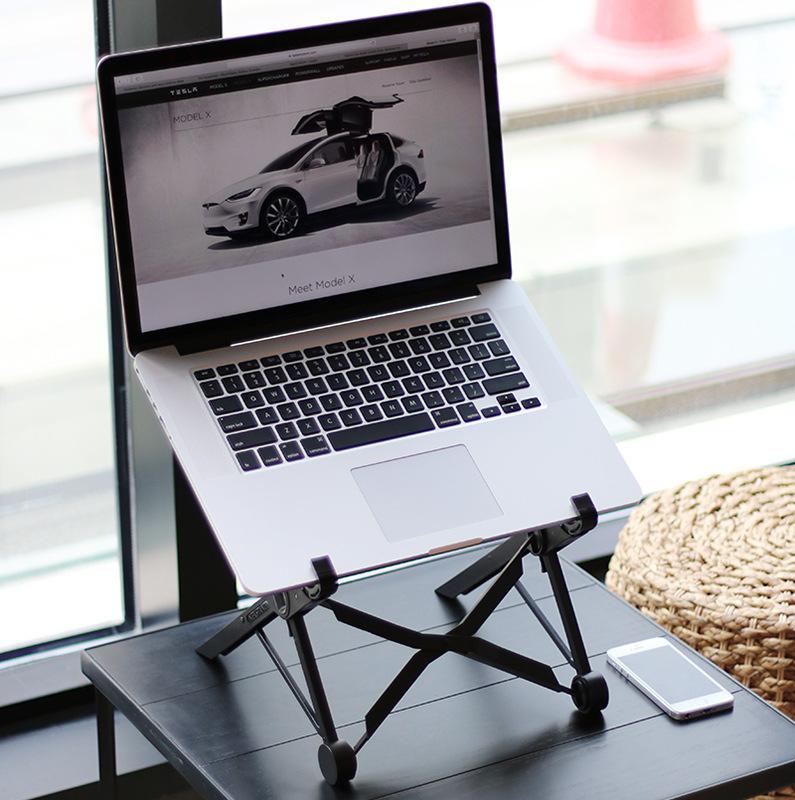 حامل كمبيوتر محمول محمول قابل  - مراجعة Laptop Stand Bamboo وسعره